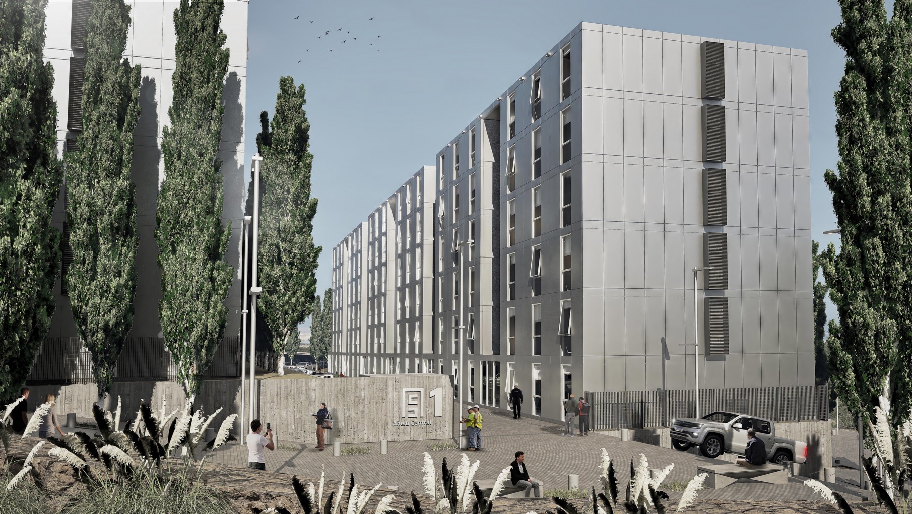 ¿Cómo es el primer edificio modular más alto de Argentina?